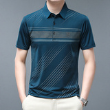 2303/P30夏季新款商务短袖中青年爸爸薄款透气休闲短袖polo衫，男装Polo衫，星座1216