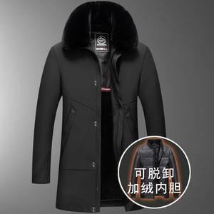 大爆版-高品质！98828/P150中老年棉衣爸爸装加绒加厚棉服图片