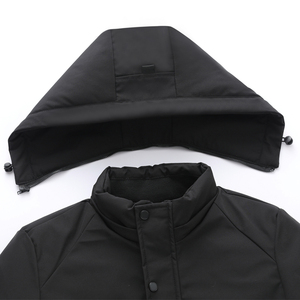 冬装主推2281/P75爸爸棉服中老年棉袄中长款保暖商务休闲棉衣图片
