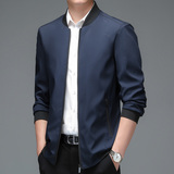 283/P40商务休闲2023新款夹克外套中年男士棒球服薄款上衣，男装夹克，星座1216