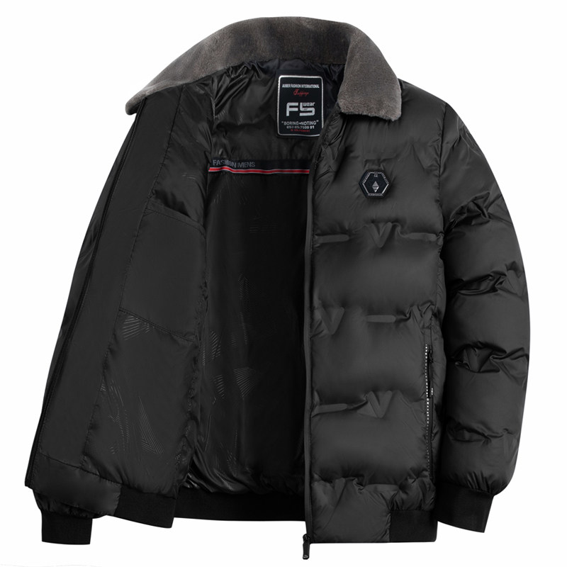 大货主推！227/P52冬季爆版休闲商务棉服翻领小棉袄中年爸爸外套,男装棉衣,星座1216
