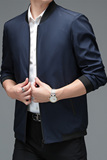 9283/P40商务休闲新款夹克外套中年男士棒球服薄款上衣，男装夹克，星座1216
