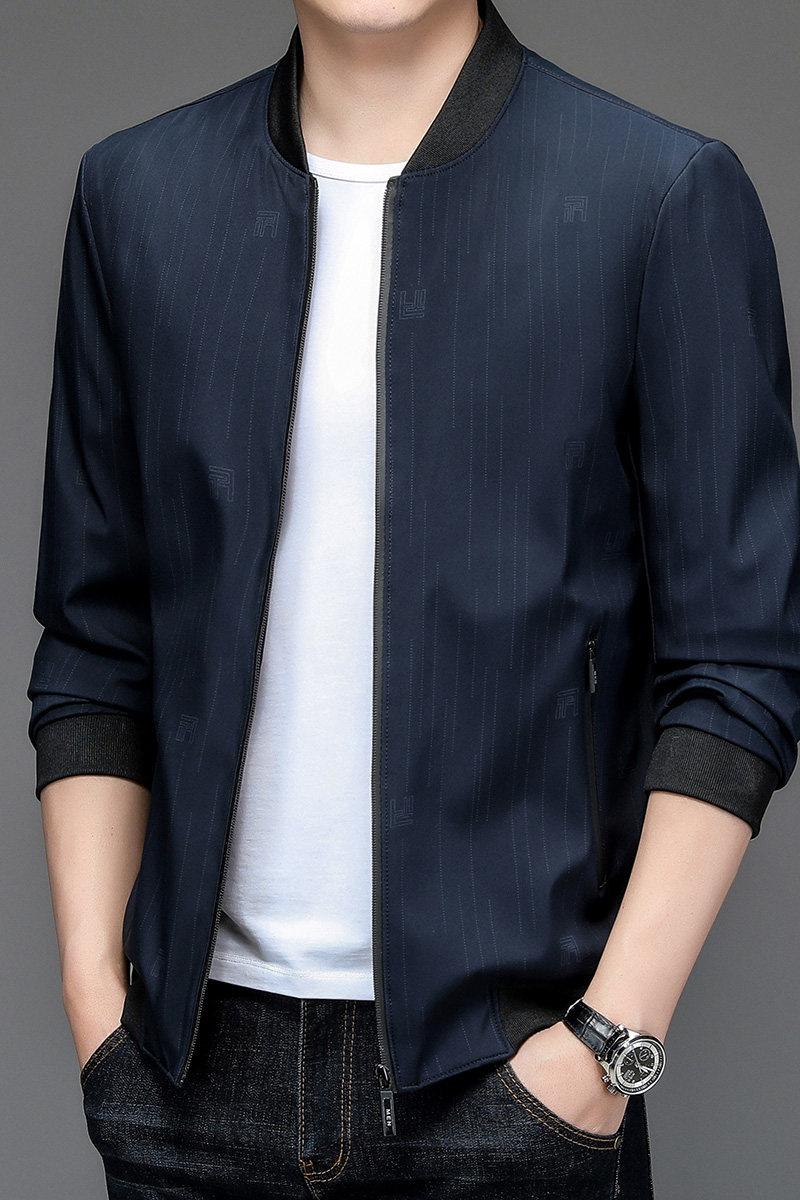 2205/P552022秋装新款棒球服外套男爸爸商务休闲夹克中年外套男,男装夹克,星座1216