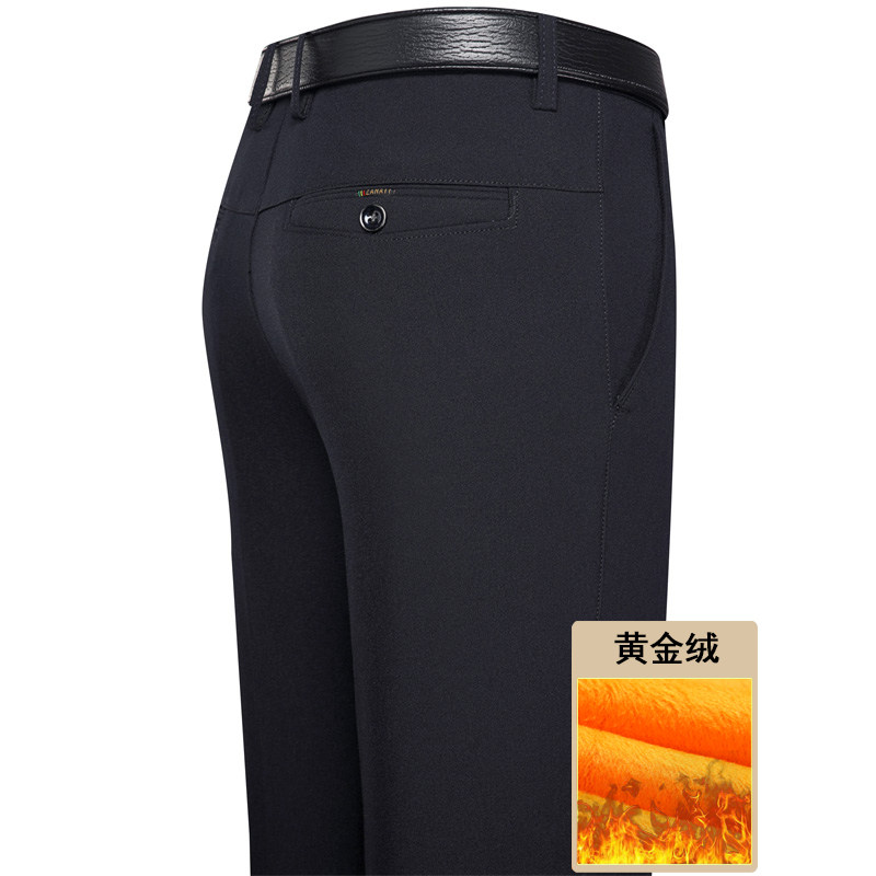 长年有货爆版！909/P35加绒加厚中老年男裤爸爸冬季保暖商务西裤,男装西裤,星座1216