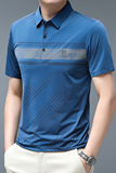 2303/P30夏季新款商务短袖中青年爸爸薄款透气休闲短袖polo衫，男装Polo衫，星座1216