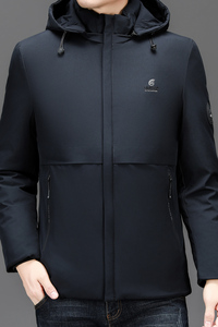 主推新款！685/P72加绒加厚商务棉衣男爸爸棉服中老年服装棉袄图片