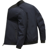 2205/P552023秋季新款棒球服外套男爸爸商务休闲夹克父亲外套男，男装夹克，星座1216