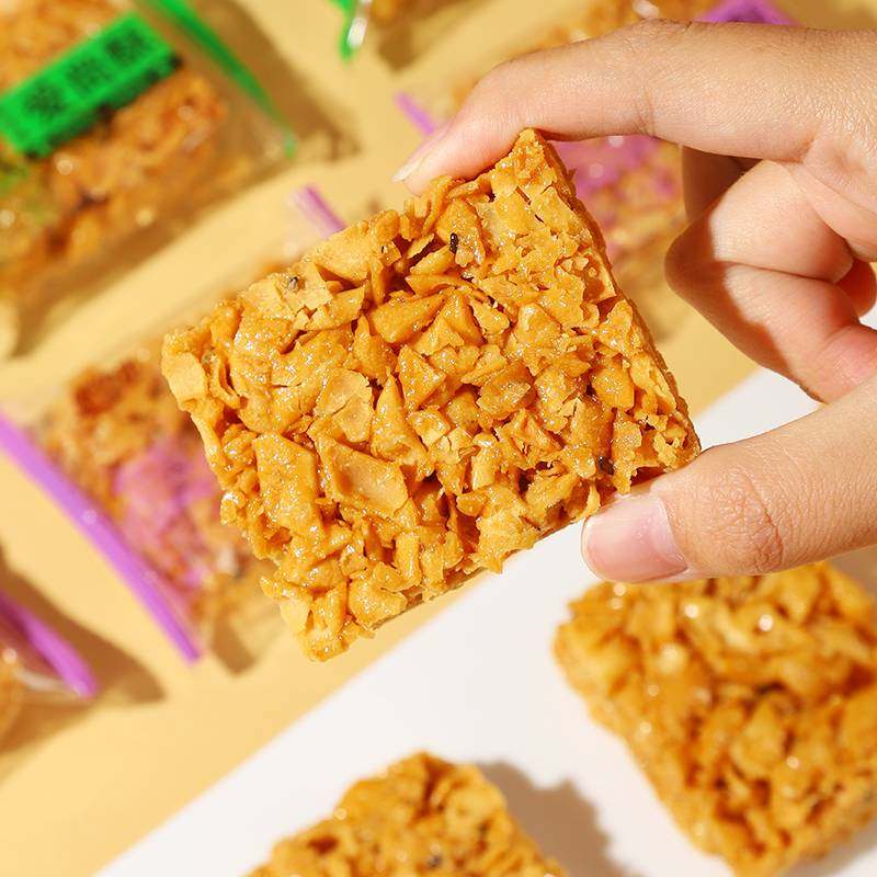 酥脆沙琪玛麻叶酥传统食品糕点儿童学生早餐宿舍办公室零食散装,零食/坚果/特产,沙琪玛,淘宝优惠券,粉丝福利购,淘宝优惠卷