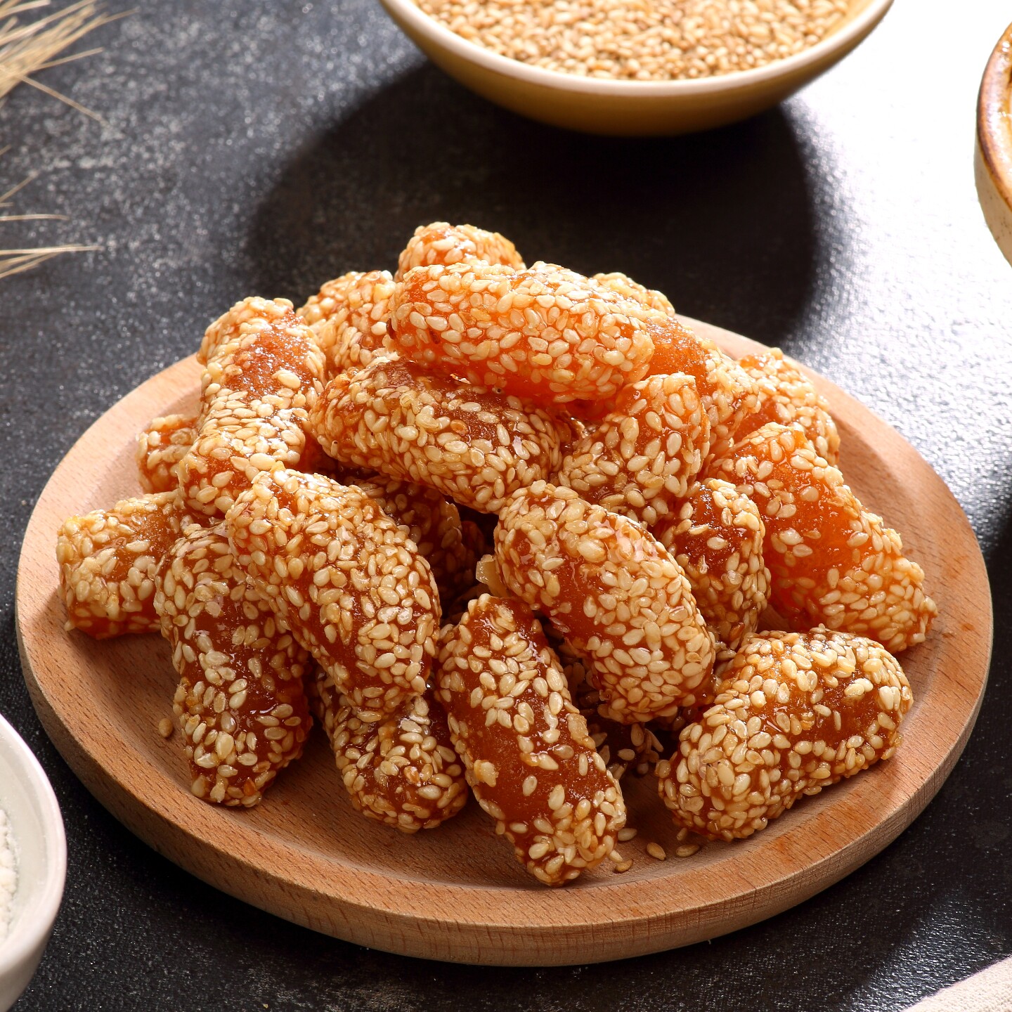 蜜麻球果子芝麻球老式山东临沂特产传统手工点心糕点甜零食5斤