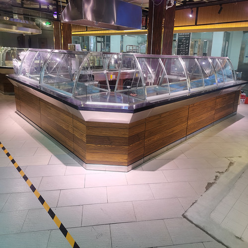 不锈钢熟食面点卤菜展示架多功能