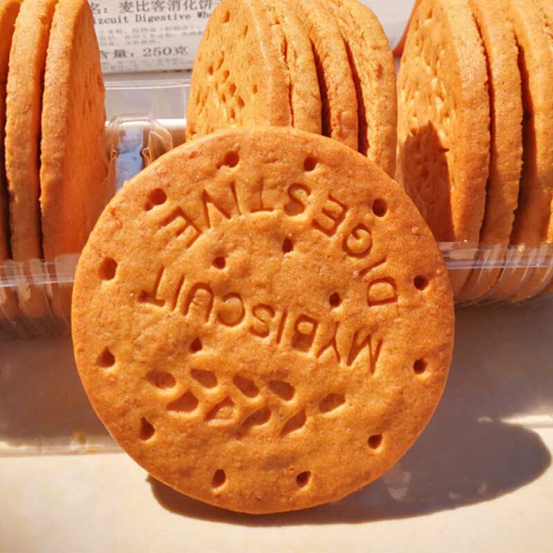 一般包邮马来西亚进口粗粮代餐零食 麦比客全麦饼干消化食品250g