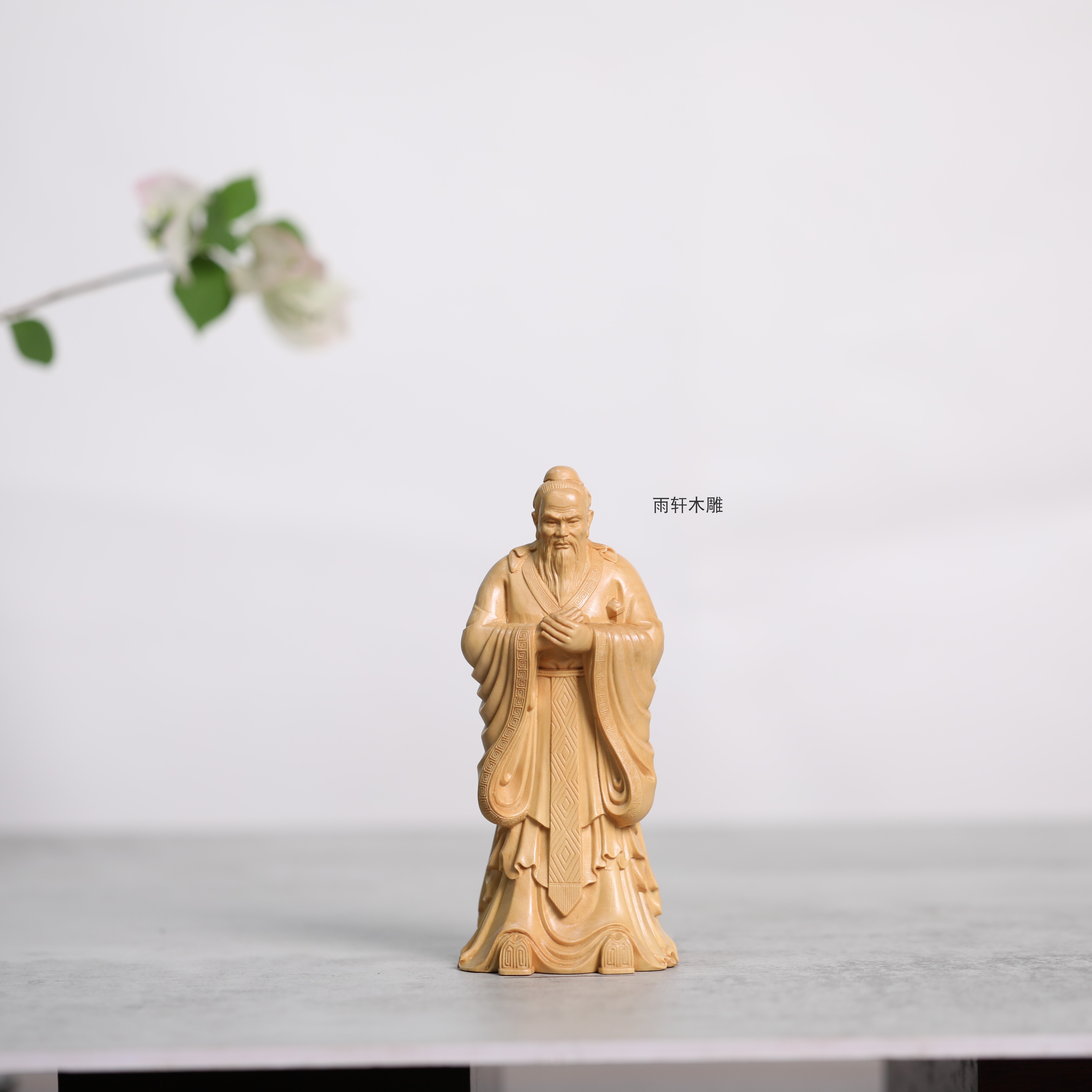 雨轩木雕正宗小叶黄杨木雕