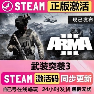 武装突袭3cdk steam游戏 Arma 3正版激活码入库全DLC电脑PC游戏