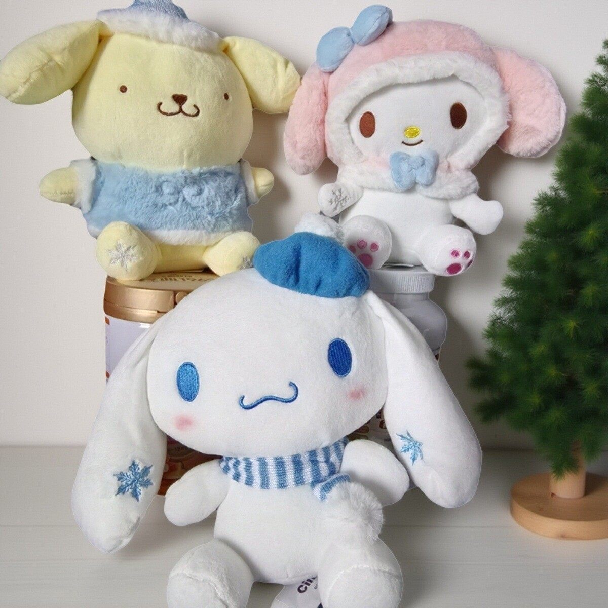 必胜客肯德基三丽鸥美乐蒂玉桂狗布丁狗凯蒂猫儿童毛绒玩具公仔