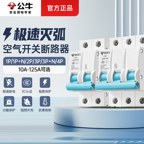 公牛空气开关断路器2p
