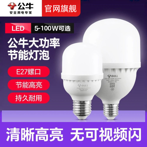 LED灯泡照明球泡家用大功率灯座