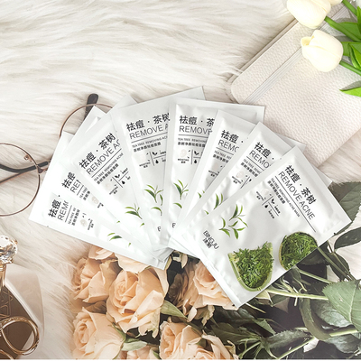 冰菊茶树净颜祛痘面膜淡化痘印补水保湿控油收缩毛孔青春期面膜贴