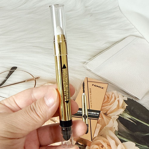 FOMIX幻色熠彩高光眼影笔 哑光修容卧蚕暗黑烟熏妆懒人双头眼影棒