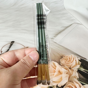 茗希芝眼影刷眼线刷头便捷式轻便易清洗多用刷化妆刷眼部刷彩妆刷