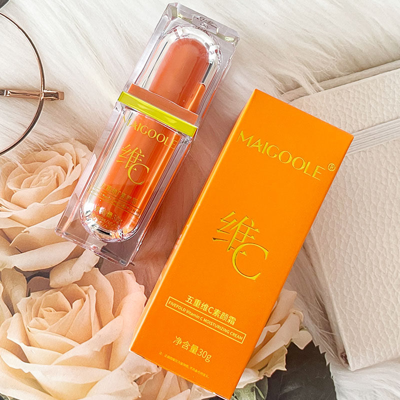 玫黛琳五重维C素颜霜30g维生素C妆前乳提亮肤色保湿隔离妆前滋润,彩妆/香水/美妆工具,隔离/妆前/素颜霜,淘宝优惠券,粉丝福利购,淘宝优惠卷