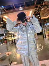 百搭女款 外套潮 棉服宽松显瘦连帽拉链长袖 新款 欧洲站2019冬季 时尚
