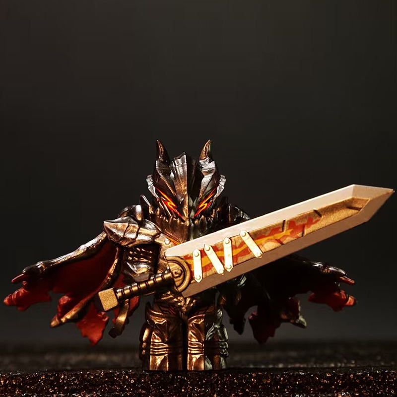 GP103中古剑风传奇烙印勇士格斯人团死亡之翼第三方积木人仔玩具