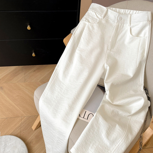 女2026新款 春季 莱赛尔休闲裤 小C家 锥形裤 阔腿裤 小个子九分裤 窄版