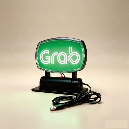 汽车改装灯 GRAB车顶灯空车内灯标识指示灯 Grab打车顶灯LYFT车灯