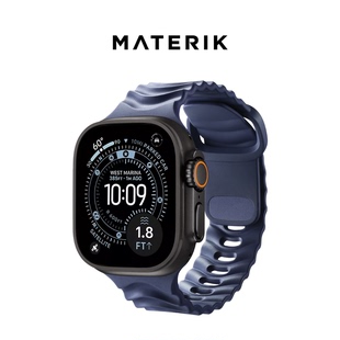 MATERIK 2025新品适用苹果手表iwatch表带氟橡胶FKM表带Ultra新品
