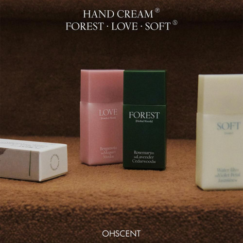 新品韩国OHSCENT香水护手霜清爽滋润好吸收日常爱用韩国mustmask