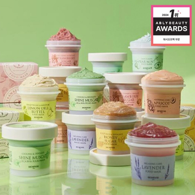 skinfood思亲肤面膜食物水洗草莓蜂蜜薄荷酪梨杏子蜂蜜黑糖薰衣草