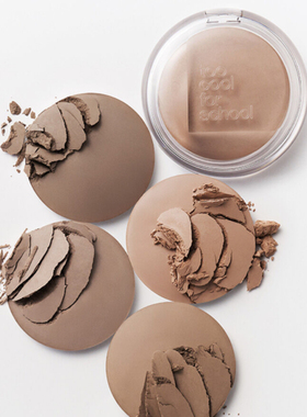 韩国新品too cool for school单色修容粉饼7.2g阴影鼻影不暗沉