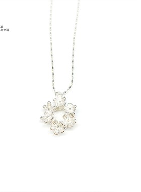 NISHINE/倪上设计原创设计师首饰 花韵系列花团锦绣小号项链