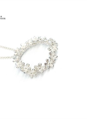 NISHINE/倪上设计原创设计师首饰 花韵系列花团锦绣 大号项链
