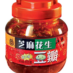 圣寿芝麻花生豆瓣酱655克重庆宝顶调料宝之味佐料餐饮拌面 拌粉饭