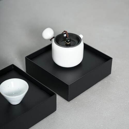 茶具长方形茶盘干湿两用