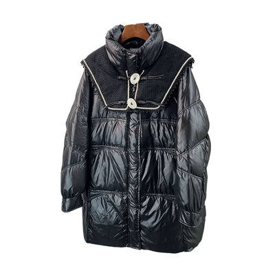 小香风鹅绒羽绒服女款2025新款