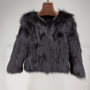 冬装儿童皮草狐狸毛外套真皮毛一体大女童装宝宝毛毛大衣洋气特价