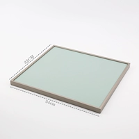 Тип C [серый края+зеленая кожа] 34 см*32 см