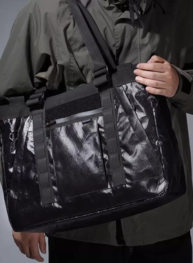 头狼横托特霍比特人托特包大容量手提机能战术电脑通勤单肩斜挎包