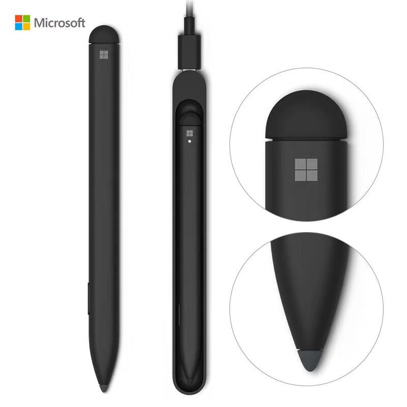 微软surface触控笔8/9/X/Go2/3/laptop 4096压感绘画手写笔快捷键