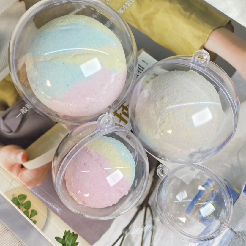 高透PVC塑料球DIY爆炸浴盐模具