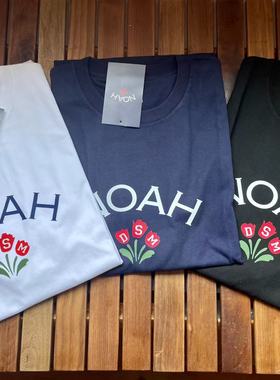 NOF studio 乐队联名郁金香美潮宽松全棉短袖T恤 男女同款