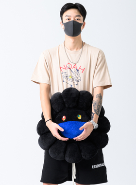 NOF studio  浴缸垂钓徽标全棉圆领短袖T恤 男女同款