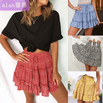 BeachMiniSkirtsFemale裙