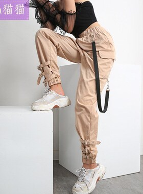 欧美女装工装裤女休闲裤Women's overalls women's casual pants