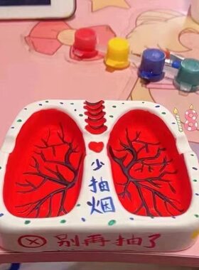 抖音同款灰缸个性戒烟神器送老公