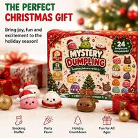 2026Christmas Dumpling Advent Calendar Christmas Arrival Steamed Bun Kneading Music Blind Box thumbnail 8