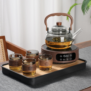 泡茶壶可明火玻璃烧水壶家用加厚耐高温围炉煮茶电陶炉专用煮茶器