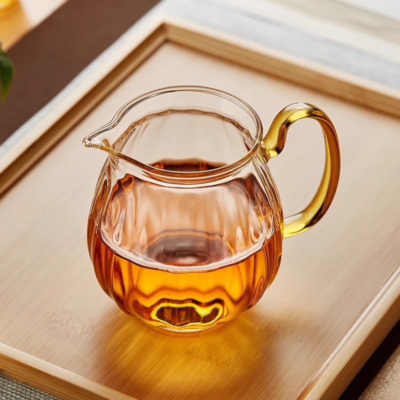 玻璃公道杯大容量耐高温加厚公杯高档茶漏整套分茶器功夫茶具配件